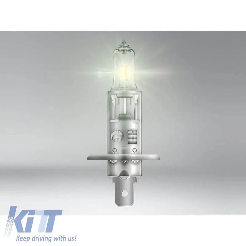 Halogen Headlight Lamps H1 12V 55w Ultra Life Osram 64150ULT-HCB 2pcs