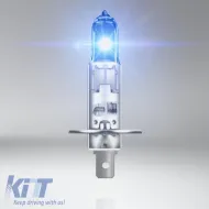 Halogen Headlight Lamps H1 12V 80w Cool Blue Boost Hyper Osram 62150CBB-HCB 2pcs-image-6290225