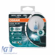 Halogen Headlight Lamps H11 12V 55w Cool Blue Intense Next Generation Osram 64211CBN-HCB 2pcs-image-6302032