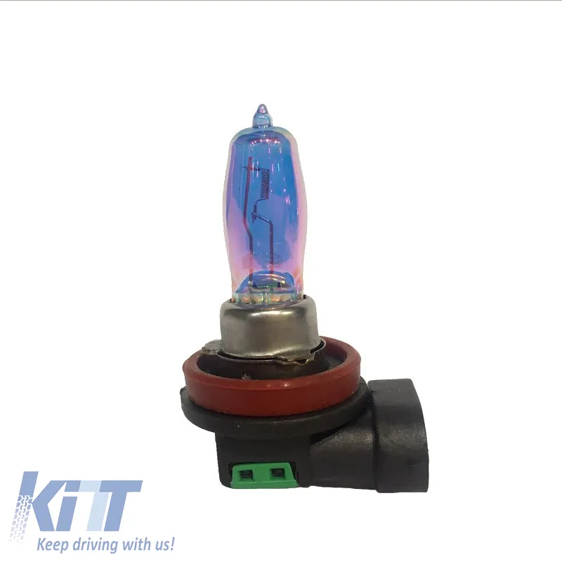 Halogen Headlight Lamps H11 12V 55w HOD Crystal Blue 2pc