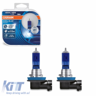 Halogen Headlight Lamps H11 12V 75w Cool Blue Boost Hyper Osram 62211CBB-HCB 2pc