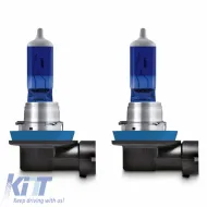 Halogen Headlight Lamps H11 12V 75w Cool Blue Boost Hyper Osram 62211CBB-HCB 2pc-image-6290217