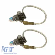 Halogen Headlight Lamps H3 12V 55w Rainbow Blue Type-R TR-9102B 2pcs-image-6299751