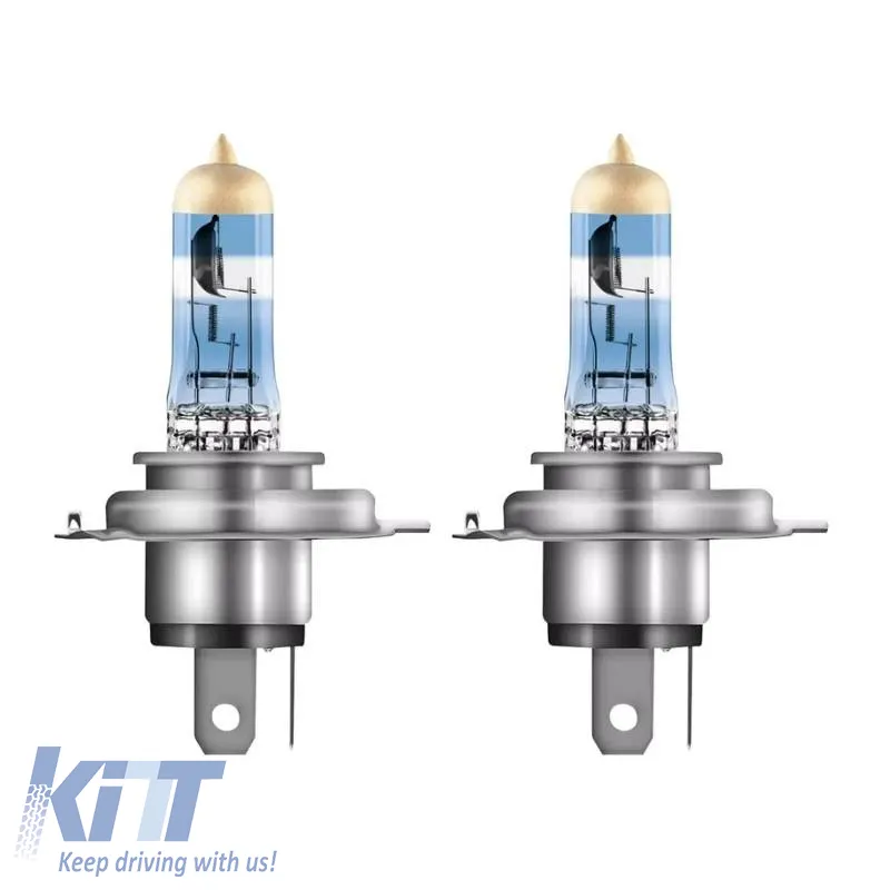 Halogen Headlight Lamps H4 12V 60/55w Night Braker 220 +220% Osram 64193ΝΒ220-2HB 2pcs