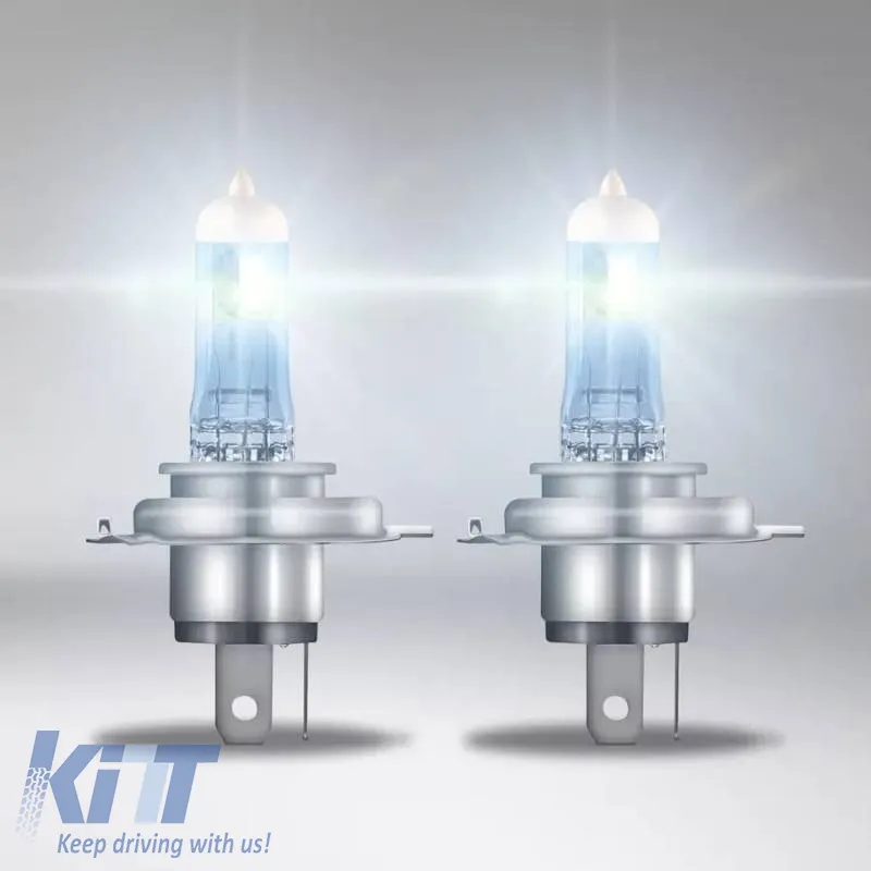 Halogen Headlight Lamps H4 12V 60/55w Night Braker 220 +220% Osram 64193ΝΒ220-2HB 2pcs