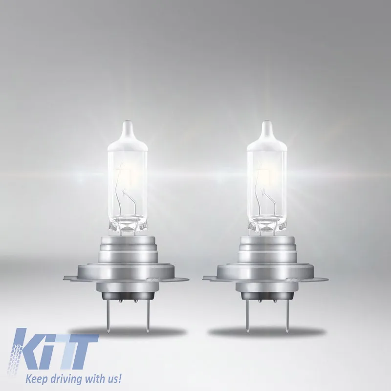 Halogen Headlight Lamps H7 12V 55w Night Braker Silver Osram 64210NBS-HCB 2pcs