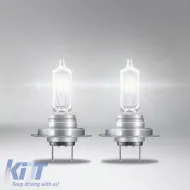 Halogen Headlight Lamps H7 12V 55w Night Braker Silver Osram 64210NBS-HCB 2pcs-image-6298512