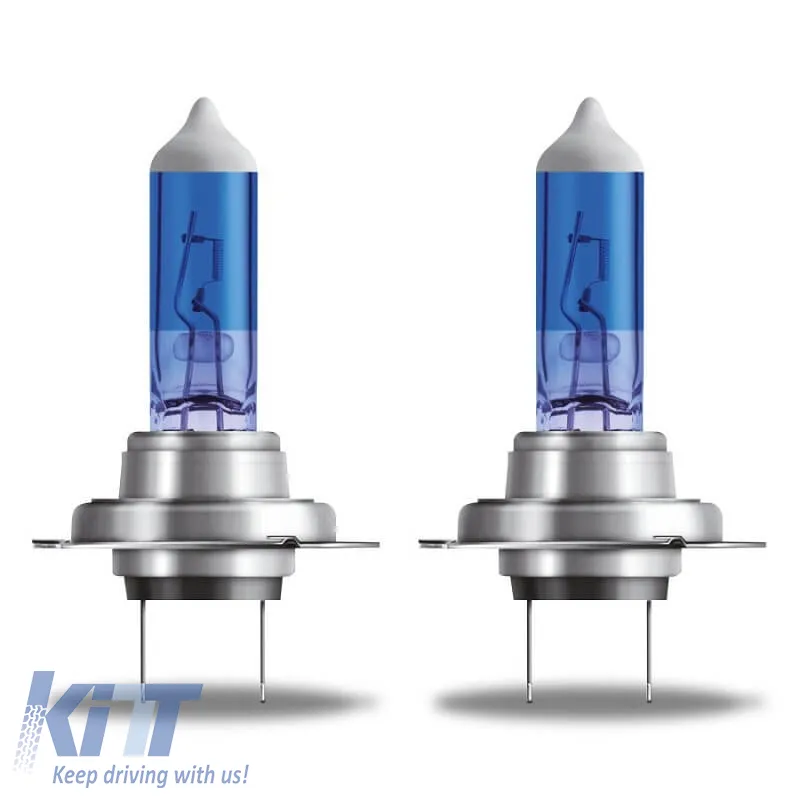 Halogen Headlight Lamps H7 12V 80w Cool Blue Hyper Boost Osram 62210CBB-HCB 2pcs