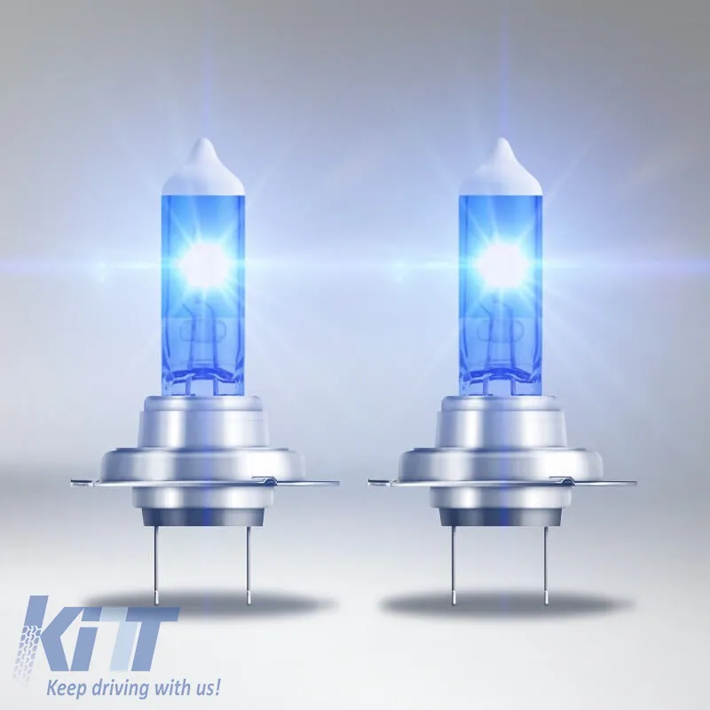 Halogen Headlight Lamps H7 12V 80w Cool Blue Hyper Boost Osram 62210CBB-HCB 2pcs