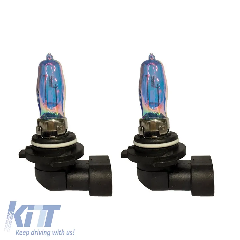 Halogen Headlight Lamps HB3 9005 12V 65w HOD Crystal Blue 2pc