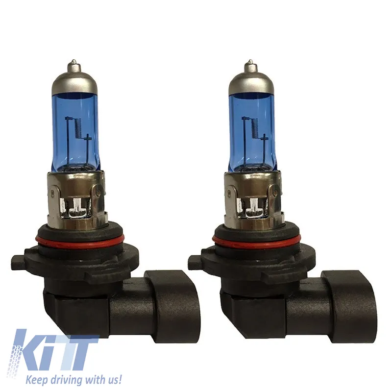 Halogen Headlight Lamps HB4 9006 12V 55w Superwhite Auto GS 2pcs
