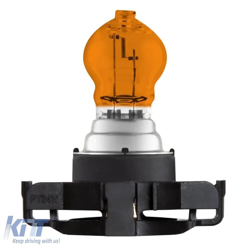 Halogen Lamp ΡY24W PGU20-4 Orange 12volt 24 watt Osram Original 5200A 1pc