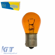 Halogen Signal Bulb PY21W BAU15S Orange 12volt 21watt Trifa 80381 1pc