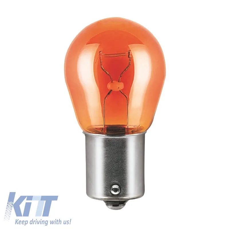 Halogen Signal Bulb PY21W BAU15S Orange 12volt 21watt Original Line Osram 7507 1 pc