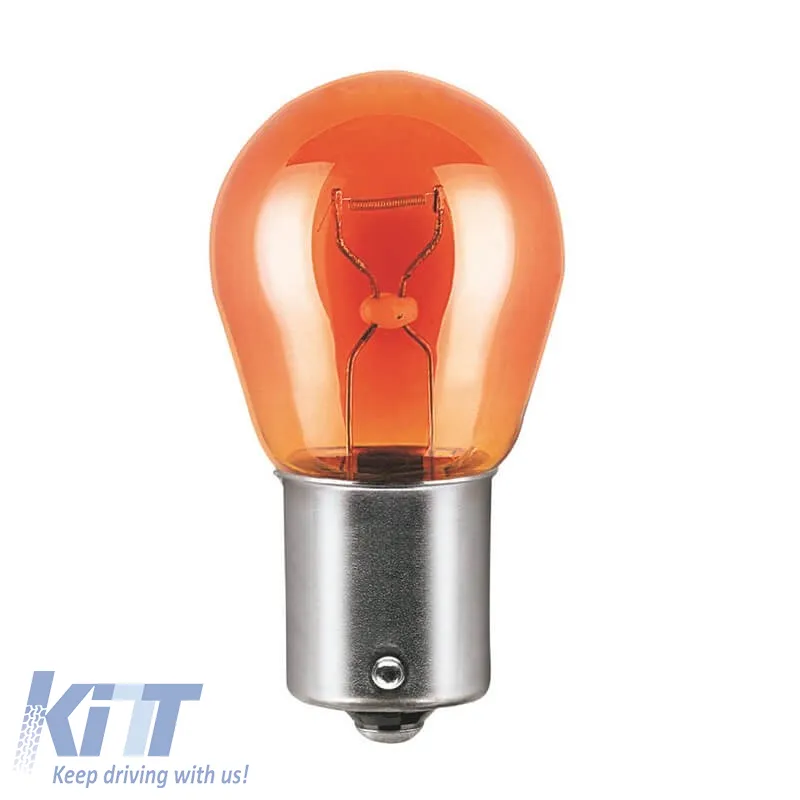 Halogen Signal Bulbs PY21W BAU15S Orange 12volt 21watt Original Line Osram 7507-02B 2pcs