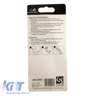 Handbremsabdeckung geeignet für Schwarz/Silber Exspider-image-6302635