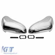 Handles vent window chrome pair for Chevy Pickup 68-72