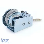 Handwinde für Anhänger, silbernes Stahlseil mit 10 Metern, 900 kg-image-6203048