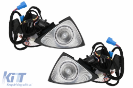 Hangszóró burkolat és szellőzőrács szett, első ajtó LED 3D forgó magassugárzó 64 szín, Mercedes E-osztály W213 S213 (2016-2019) típushoz-image-6104347