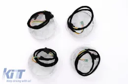 Hangszóró burkolat és szellőzőrács szett, első ajtó LED 3D forgó magassugárzó 64 szín, Mercedes E-osztály W213 S213 (2016-2019) típushoz-image-6104362