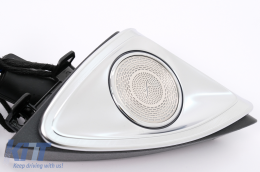 Hangszóró fedél AC szellőzőrácsok Első ajtó csomag LED 64 szín Mercedes E-osztály W213 S213 C238 (2016-2019)-image-6104353