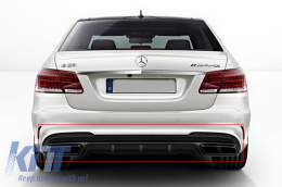 Hangtompított kipufogó végek Mercedes Benz S-Class W222 E-Class W212 Facelift CLS W218 SL-Class R231 E63 S65 AMG Design Fekete Exkluzív kiadás-image-6039072