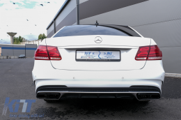 Hangtompított kipufogó végek Mercedes Benz S-Class W222 E-Class W212 Facelift CLS W218 SL-Class R231 E63 S65 AMG Design Fekete Exkluzív kiadás-image-6073131