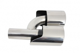 Hangtompított kipufogóvégek Mercedes Benz C-osztály E-osztály S-osztály CLS SL SLK W204 W211 W221 W219 E63 C63 AMG Design-image-6016873