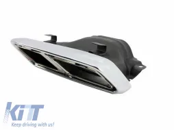 Hangtompított kipufogóvégek Mercedes Benz S-osztály W222, E-osztály W212/S212 Facelift, CLS W218, SL-osztály R231 E65/S65/SL65 AMG Design-image-6031745