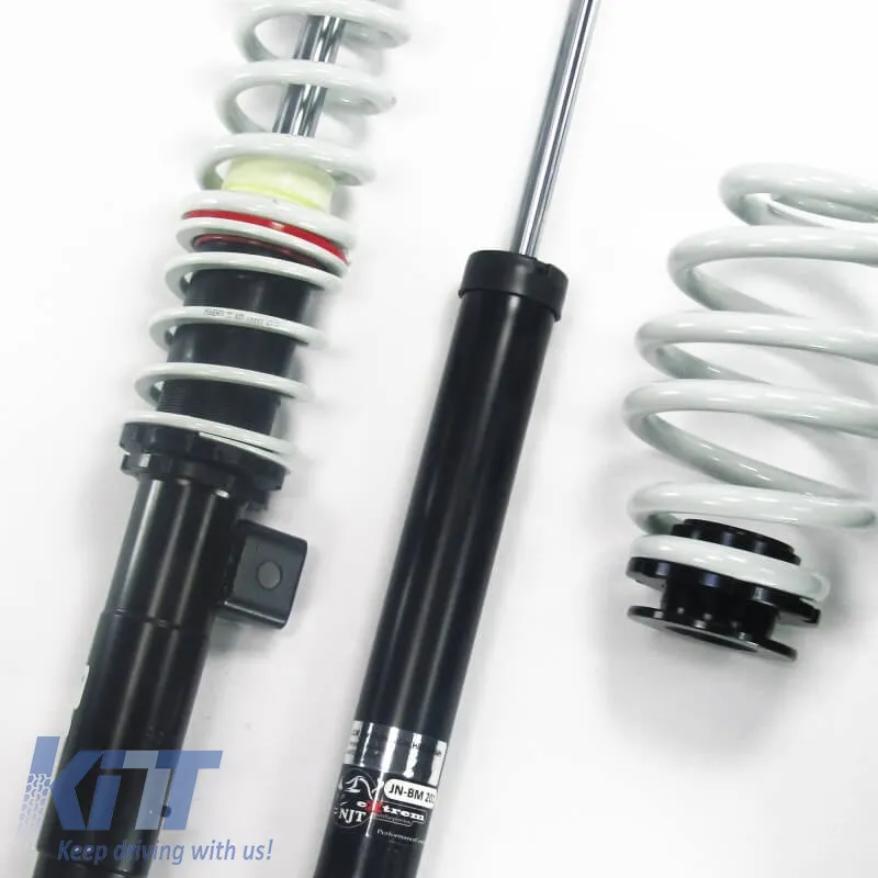 Hardness and height adjustable coilover kits NJT EXtreme suitable for BMW E46 98-05 4/6 cylinder