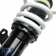 Hardness and height adjustable coilover kits NJT EXtreme suitable for VW Golf 5, 6, Scirocco, Audi A3 8P, Seat Leon 1P, Skoda Octavia 1Z