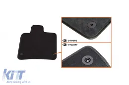 Háromrétegű textil szőnyeg garnitúra Audi Q7 2006-2015, 4 darabos, fekete-image-6242647