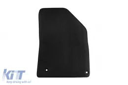 Háromrétegű textil szőnyeg garnitúra Citroen C5 2008-2017, 4 darabos, fekete-image-6242027