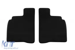 Háromrétegű textil szőnyeg garnitúra Mercedes S-osztály W221 2005-2013 hosszú tengelytáv, 4 darabos szett, fekete-image-6242103