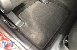 Háromrétegű textil szőnyeg garnitúra, Mitsubishi Eclipse Cross 2018-tól, 4 darabos, fekete-image-6242384