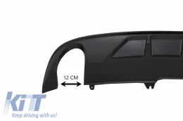 Hátsó diffúzor AUDI A4 B9 8W (2016-2018) Sedan / Avant Sport kivitel-image-6054834