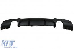 Hátsó Diffúzor dupla kipufogónyílással BMW 3 Series E90 E91 (2004-2012) modellekhez, M Performance dizájn-image-6067884