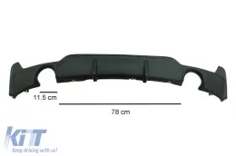 Hátsó diffúzor és első lökhárító spoiler BMW F32 F33 F36 4 Series 13+ Coupe Cabrio modellekhez, M Performance design-image-6016825