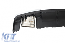 Hátsó diffúzor és kipufogóvégek, AUDI A3 8V Sedan 12-15-image-6047809