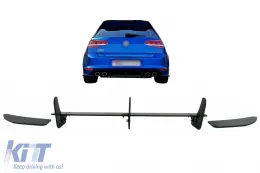 Hátsó diffúzor toldat és oldalsó koptatók VW Golf 7 VII R (2013-2016)-image-6091322