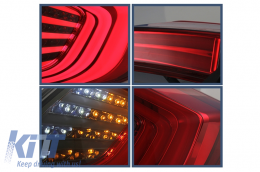 Hátsó lámpák Honda Civic MK10 (FC/FK) (2016-Up) Limousine Full LED fénycső piros/sötétített-image-6023104