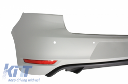 
Hátsó lökhárító a VW Golf 6 VI (2008-2012) típushoz, tető spoiler LED-es féklámpákkal, GTI Design-image-6049717