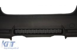 Hátsó lökhárító BMW 3-as E90 (2004-2011) középső kivezetéses M3 Design, PDC nélkül-image-6018125