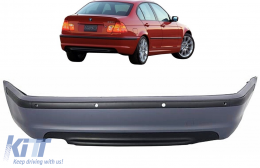 Hátsó Lökhárító BMW 3 Series E46 4D Sedan (1998-2004) M-Technik Design With PDC Holes-image-6054836