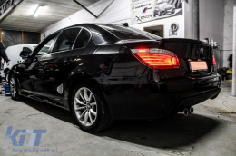 Hátsó lökhárító BMW 5-ös E60 LCI (2007-2010) M-Technik Design 18mm-es PDC-vel-image-5991889