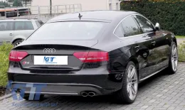 Hátsó lökhárító diffúzor Audi A5 8T 4D Sportback S-Line Non Facelift (2007-2011)-image-6032047