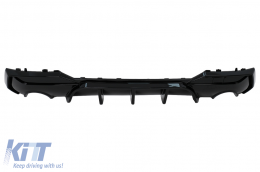 Hátsó lökhárító diffúzor BMW 4-es G22 G23 (2020-tól) Piano Black-image-6105534