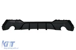Hátsó lökhárító diffúzor BMW 4-es G22 G23 (2020-tól) Piano Black-image-6105535