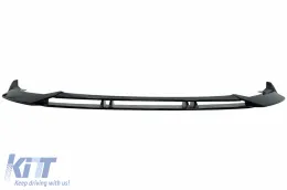 Hátsó lökhárító diffúzor és első lökhárító spoiler Audi A3 8V Facelift (2016-2019) Sedan Cabrio modellekhez, RS3 Dizájn, csak S-line lökhárítóhoz, zongorafekete-image-6084980