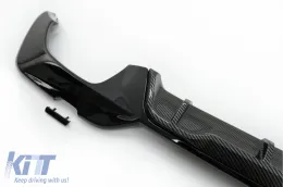 Hátsó lökhárító diffúzor és küszöb spoiler hosszabbítás BMW 3 Limousine G20 / G21 Touring (2019-) modellekhez, M kinézet, szénszálas-image-6084914